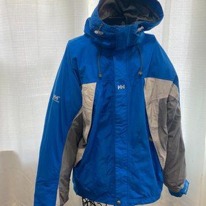 Helly Hansen lightweight ski jacket (small), blue